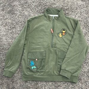 Up Wilderness Explorer Half-Zip Fleece Pullover for Adults